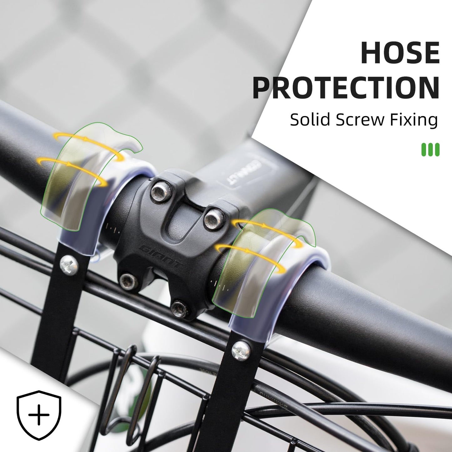 ROCKBROS Sturdy Folding Bike Basket Easy Install for Scooter, Mountain Bike Beach Cruiser