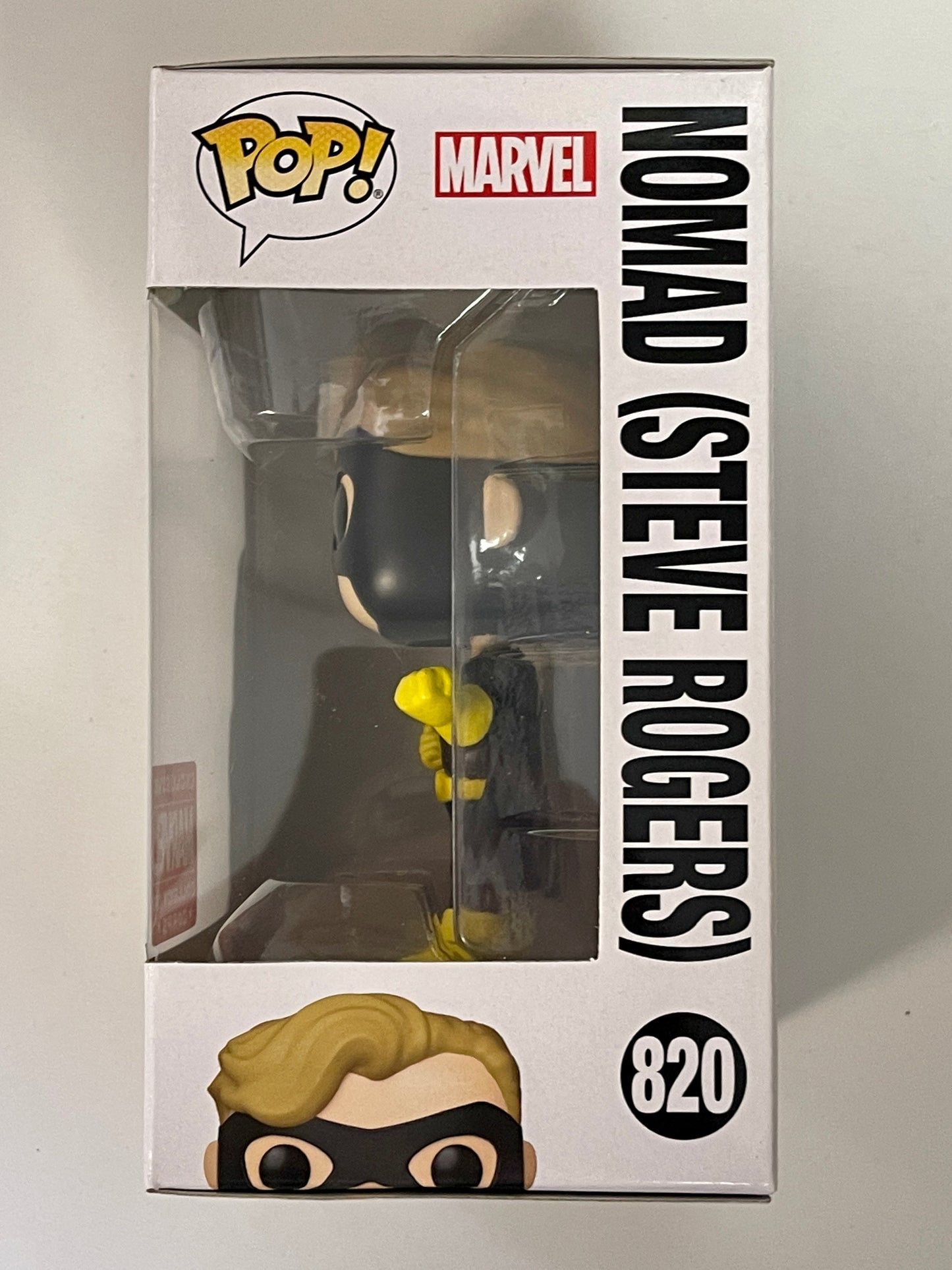 Funko Pop! Marvel Nomad Steve Rogers #820 Marvel Collectors Corps Amazon Exclusive YOTS