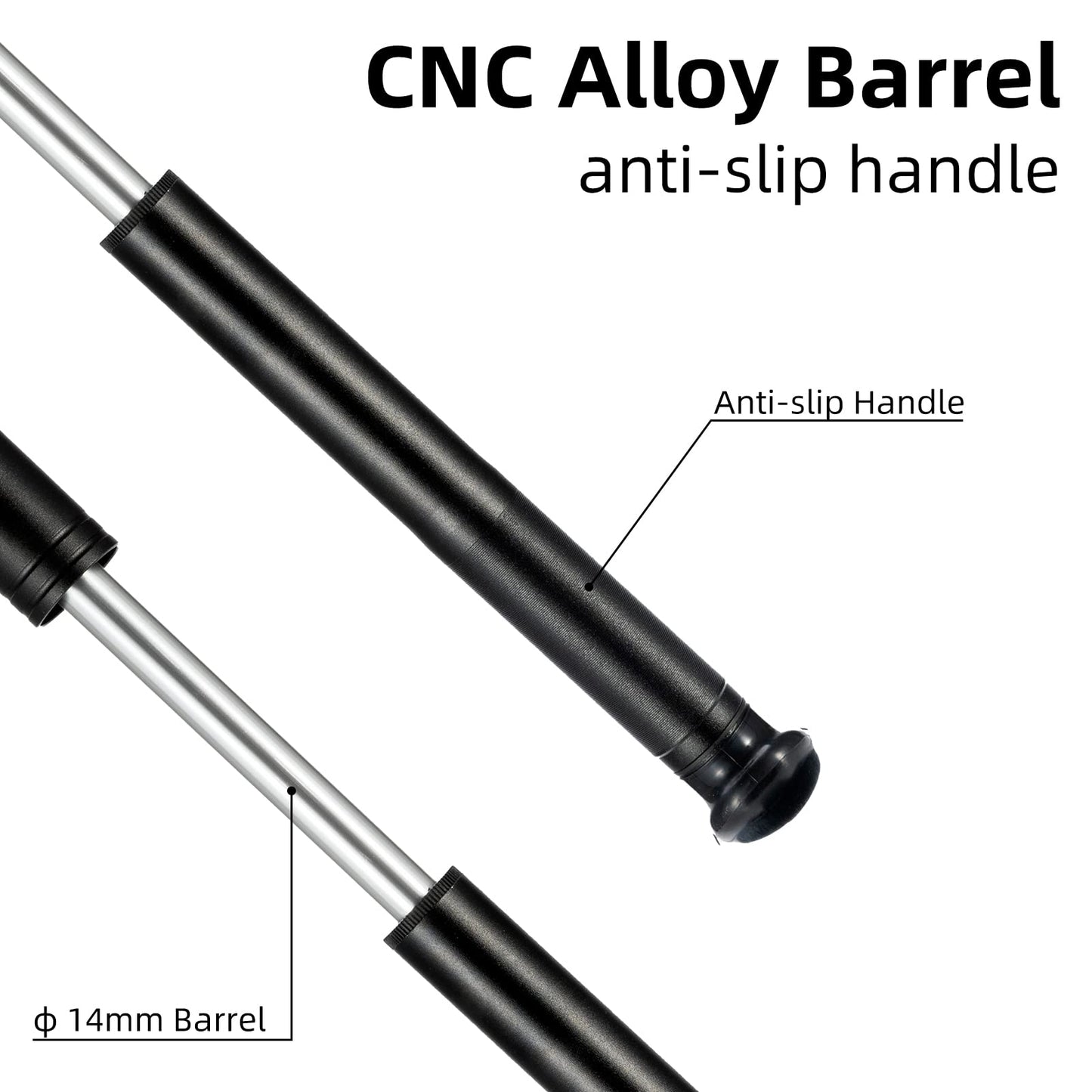 ROCKBROS Bike Tire Shock Mini Pump 320PSI High Pressure