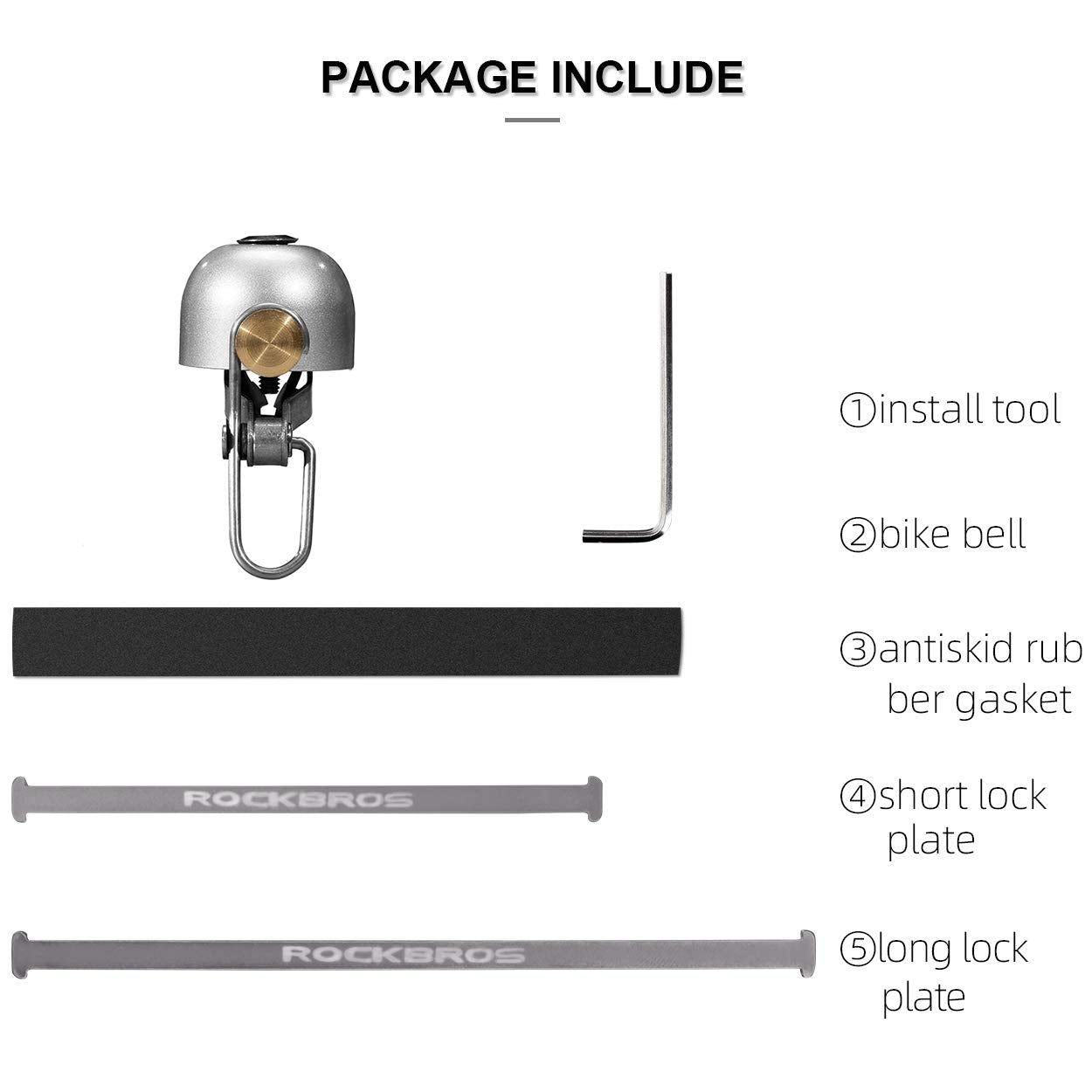 ROCKBROS Bike Classic Bicycle Bell  Loud Sound Bells