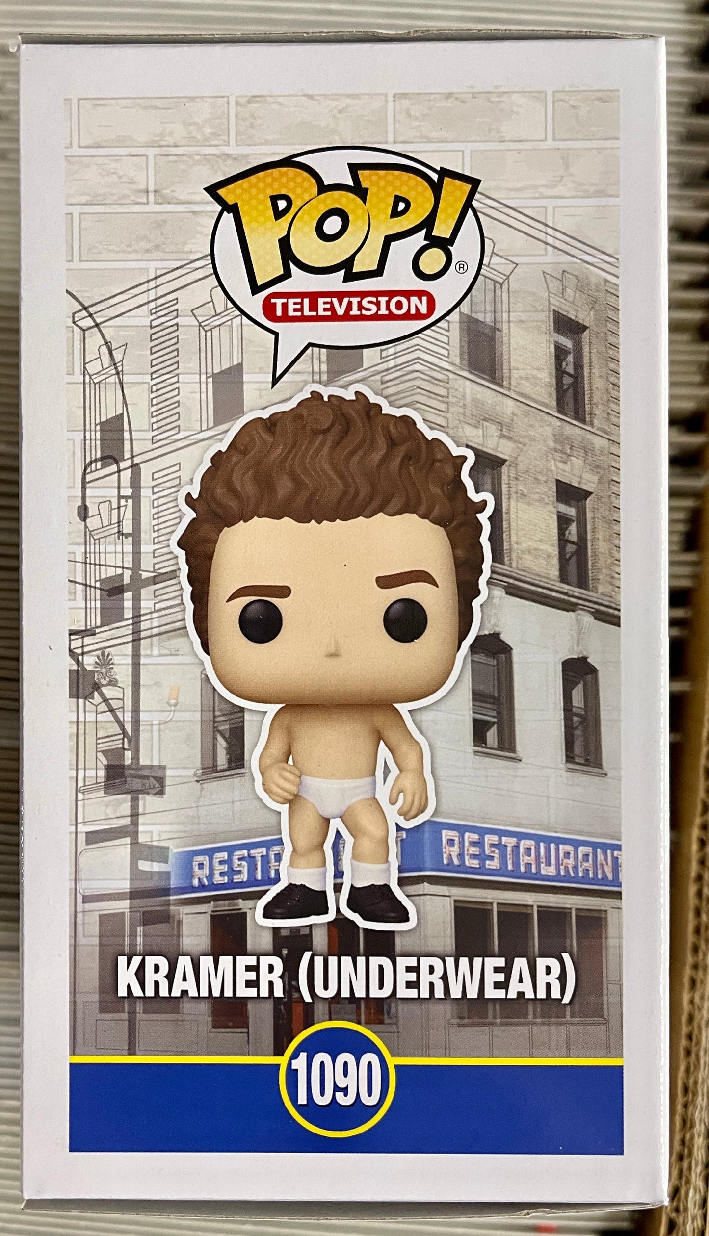 Funko Pop! Television Kramer In Underwear #1090 Amazon Exclusive Seinfeld