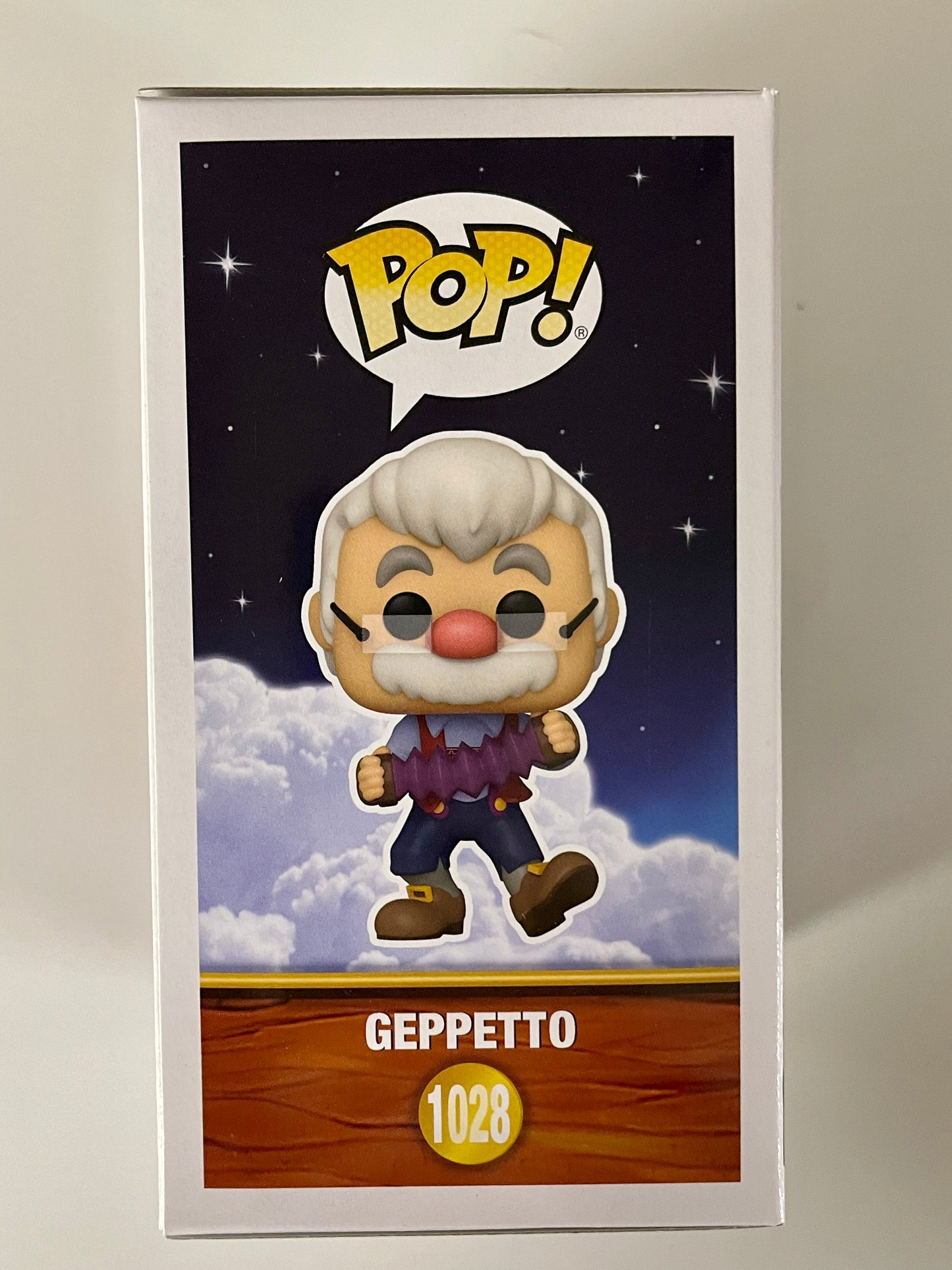 Funko Pop! Disney Geppetto #1028 Classic Disney Cartoons Pinocchio 2021
