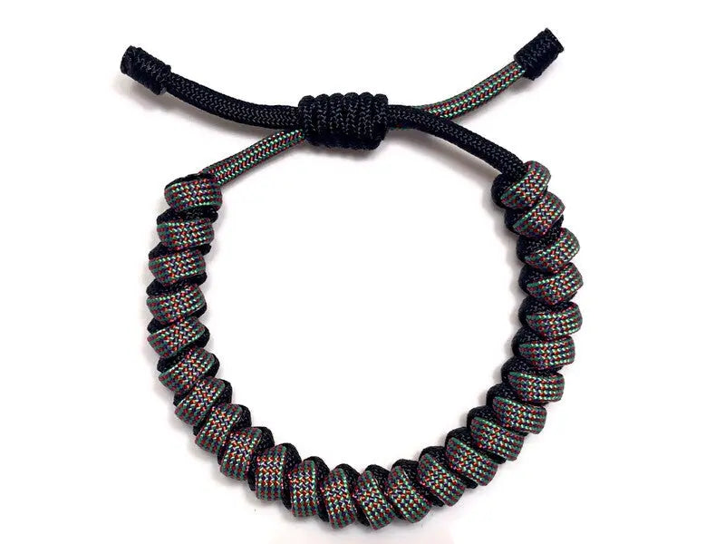 Engineered Black Cassiopeia Rope Bracelet