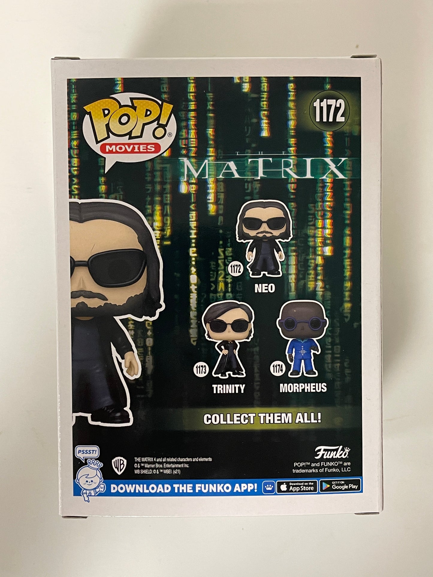 Funko Pop! Movies Neo #1172 The Matrix Resurrections 2021 Mr. Thomas Anderson