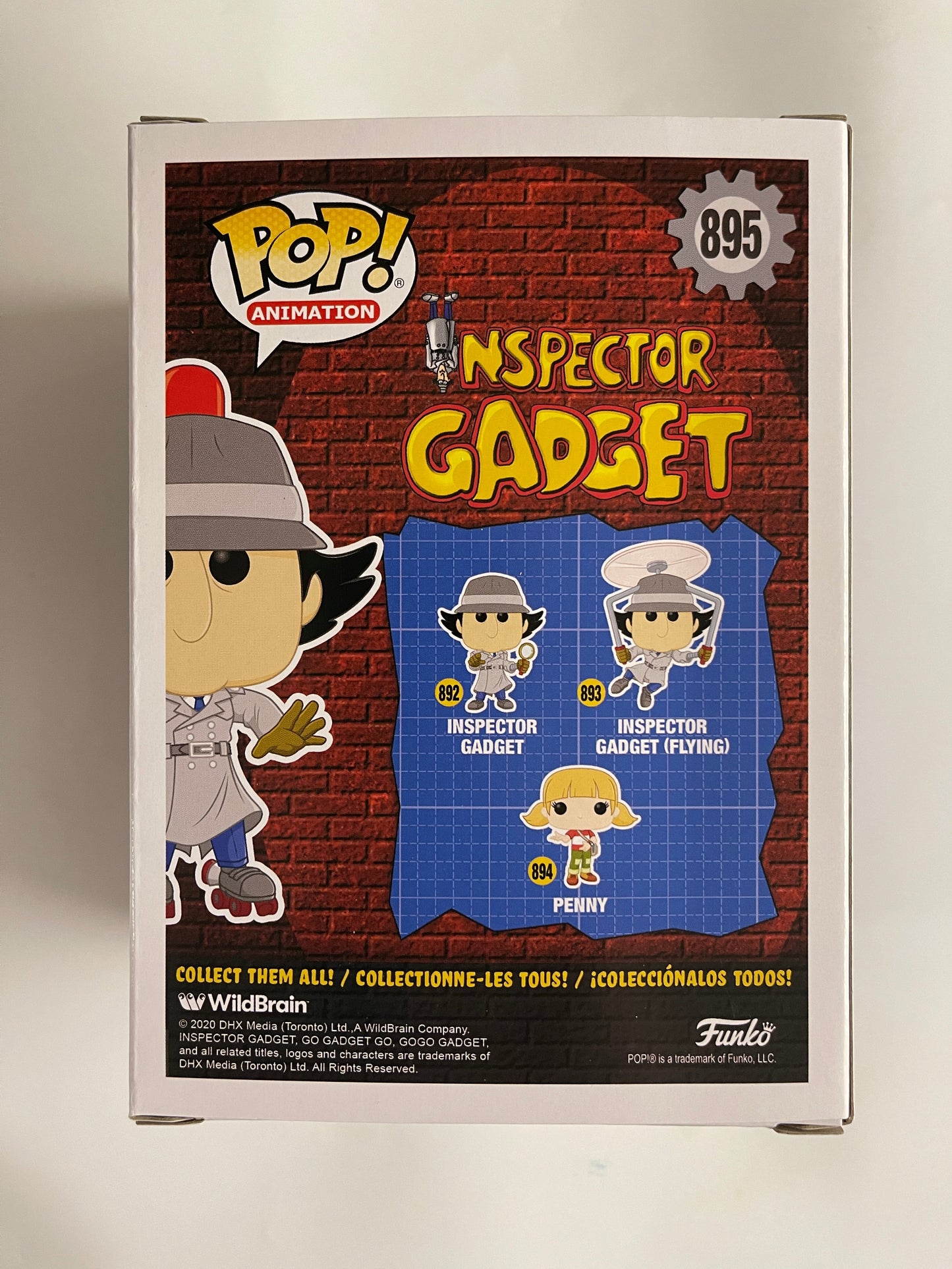 Maurice LaMarche Signed Inspector Gadget (Skates) #895 Funko Pop! With JSA COA