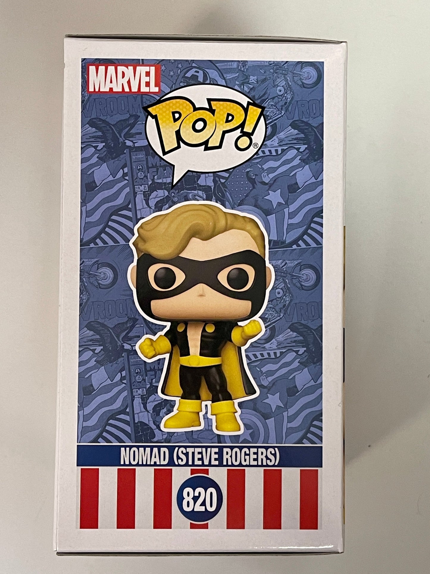 Funko Pop! Marvel Nomad Steve Rogers #820 Marvel Collectors Corps Amazon Exclusive YOTS