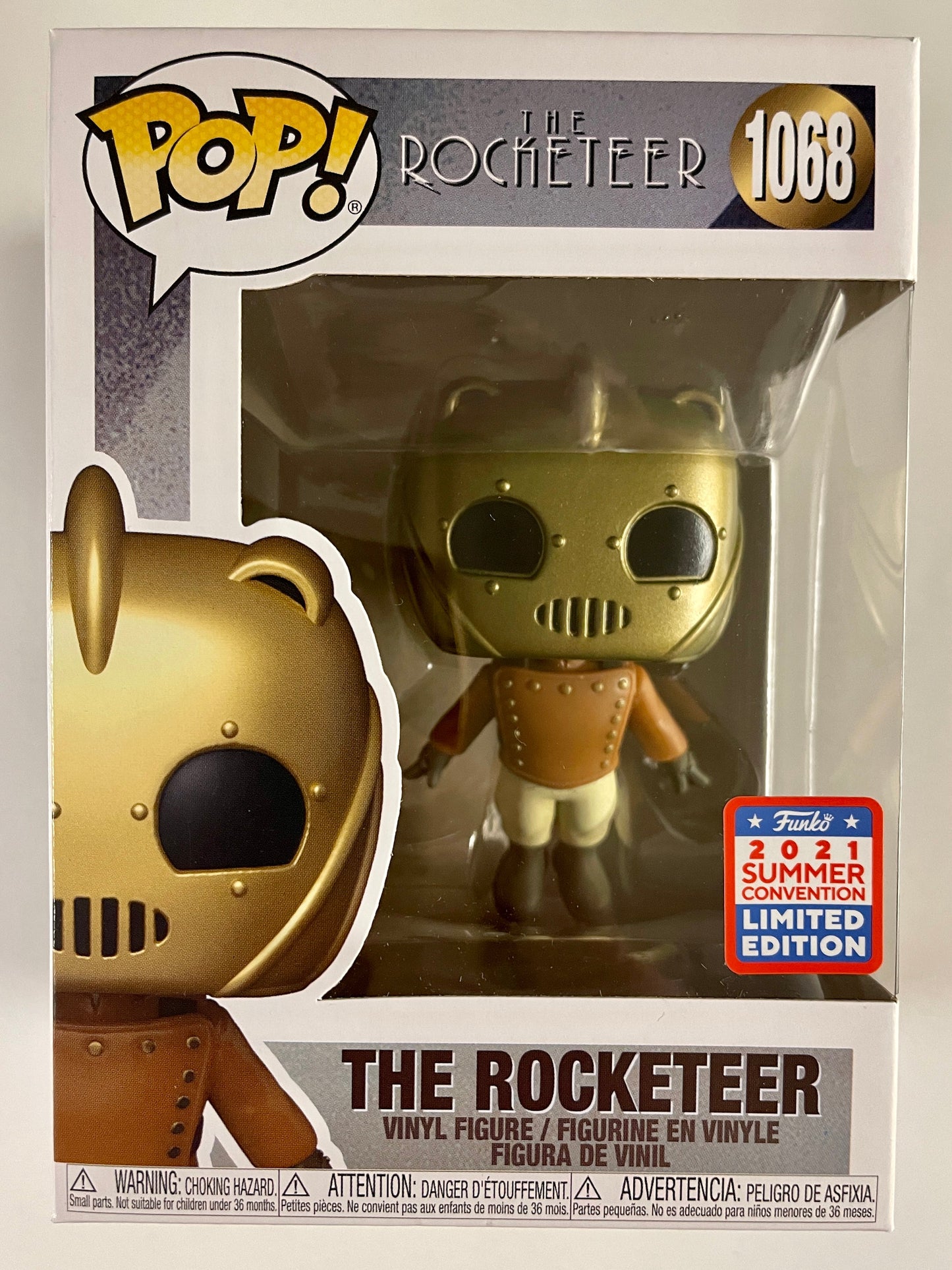 Funko Pop! Disney The Rocketeer #1068 SDCC 2021 Summer Con Exclusive