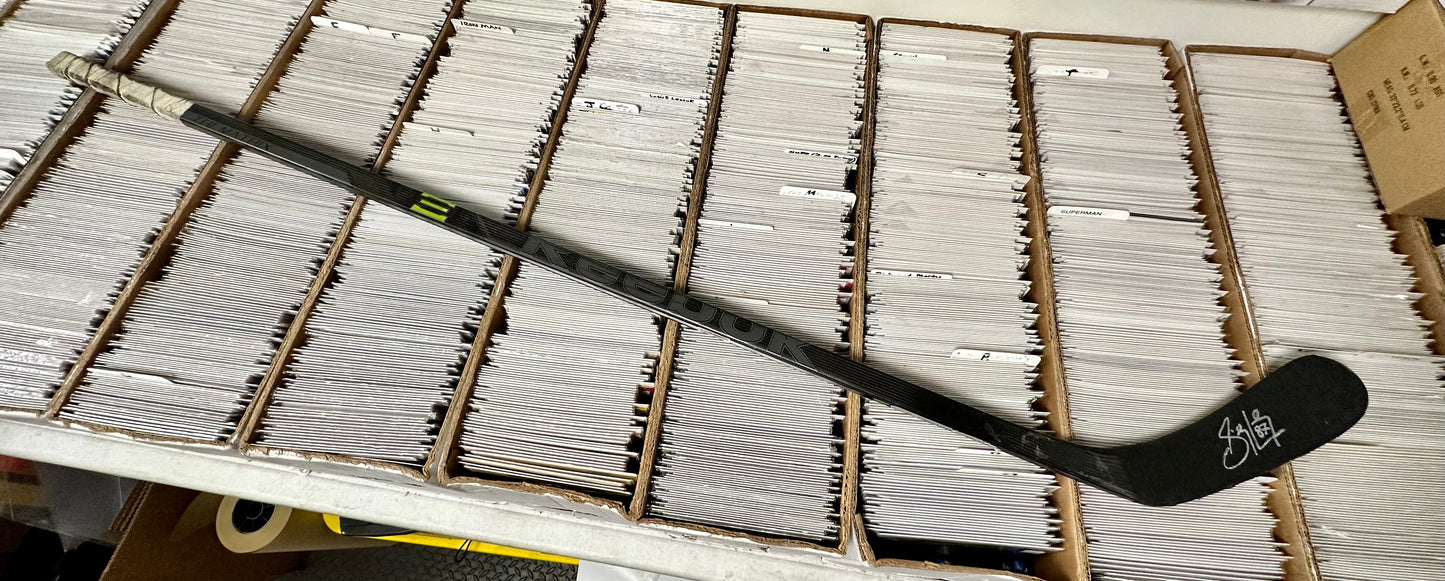 Sidney Crosby Pittsburgh Penguins NHL Authentic Game Used Reebok Hockey Stick