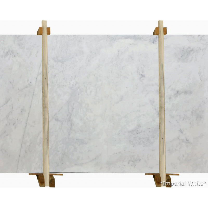 Imperial White Marble Slabs Polished - Livfloors Collection