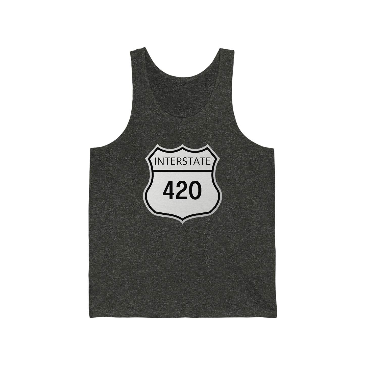 Interstate 420 Weed Jersey Tank Top