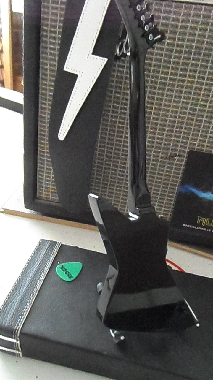 JAMES HETFIELD (METALLICA) - ESP Man to Wolf 1:4 Scale Guitar ~Axe Heaven