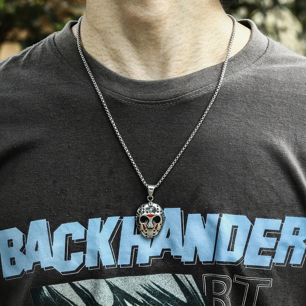 Jason Voorhees Stainless Steel Pendant