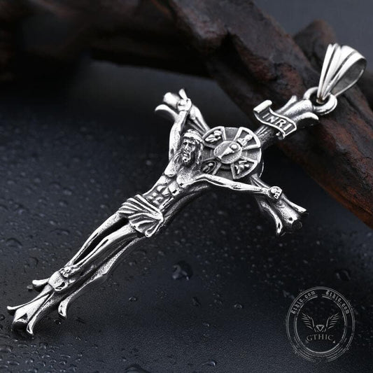 Jesus’ Suffering Stainless Steel Pendant