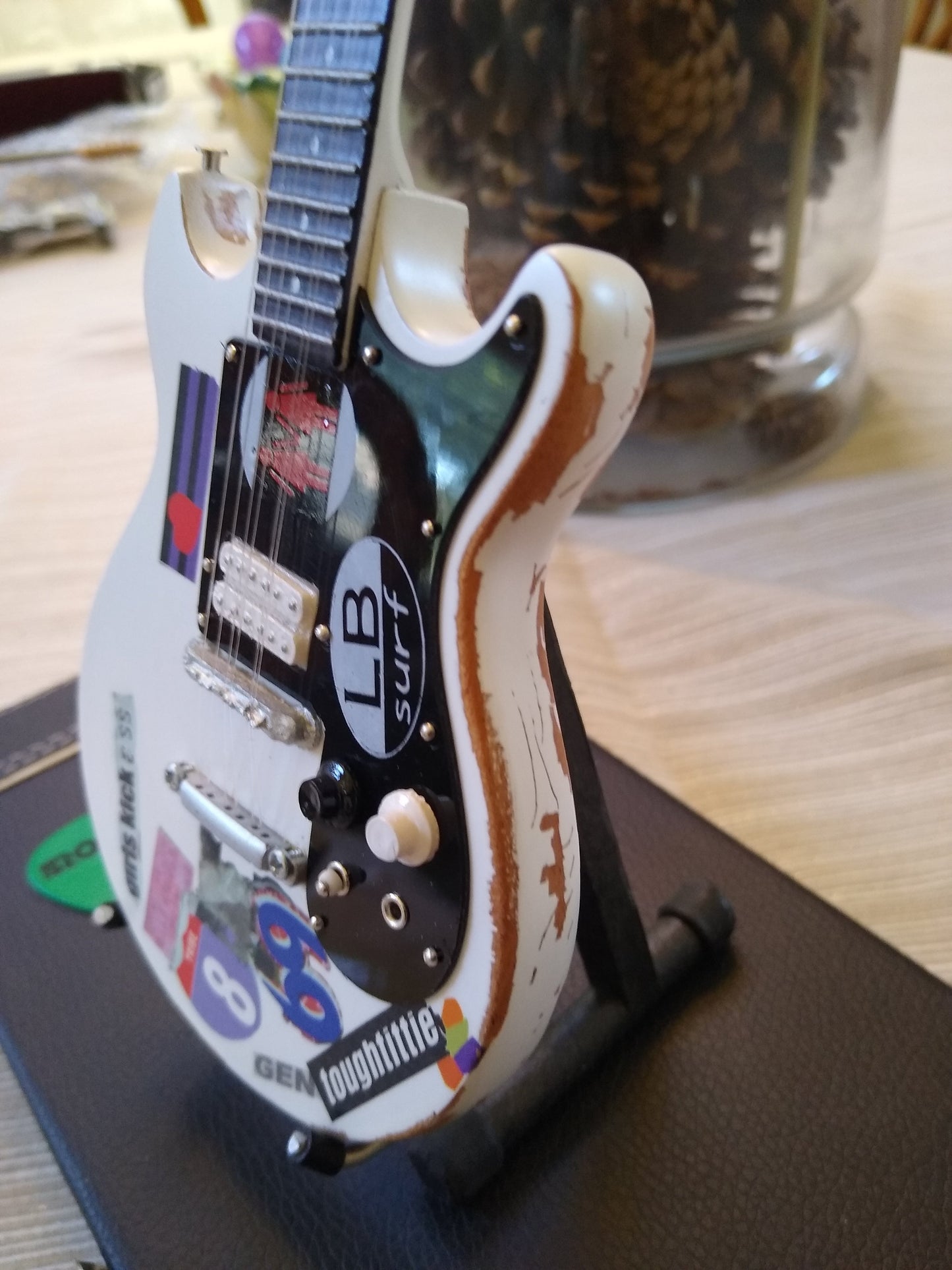 JOAN JETT -"Girls Kick Ass" 1:4 Scale Replica Guitar ~Axe Heaven~