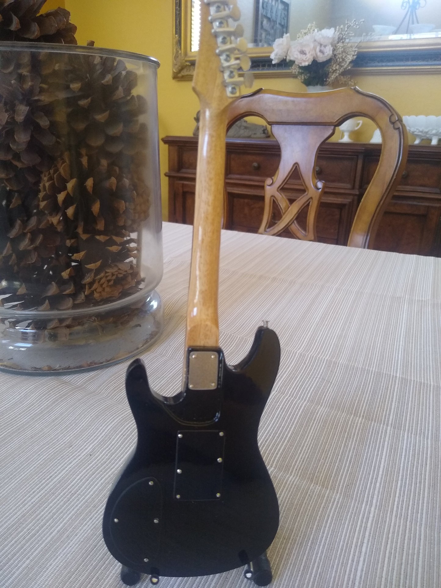 JOE SATRIANI - Ibanez Flying in a Blue Dream 1:4 Scale Replica Guitar ~Axe Heaven~