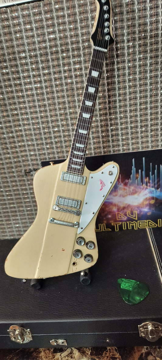 JOHNNY WINTER 1964 Gibson Firebird V Polaris 1:4 Scale Replica Guitar~Axe Heaven