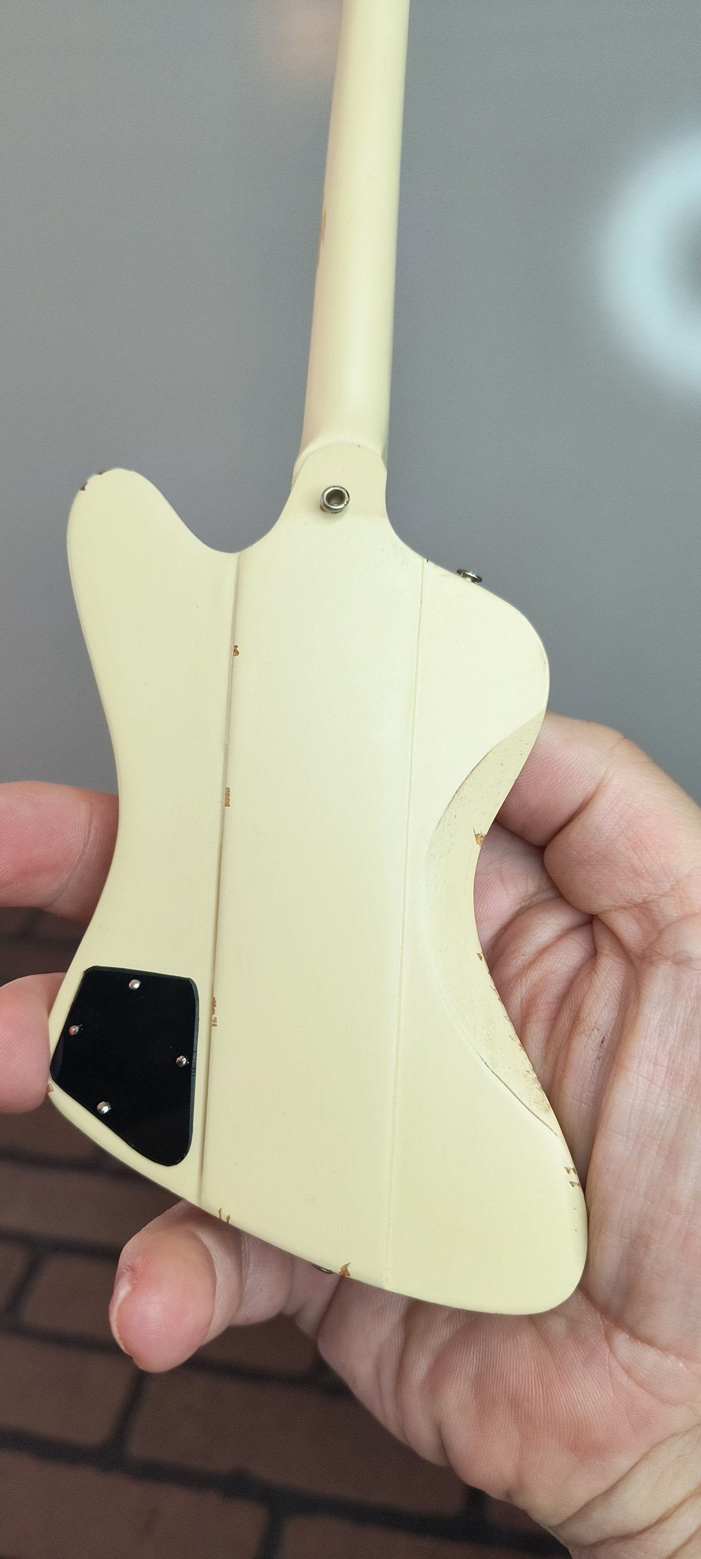 JOHNNY WINTER 1964 Gibson Firebird V Polaris 1:4 Scale Replica Guitar~Axe Heaven