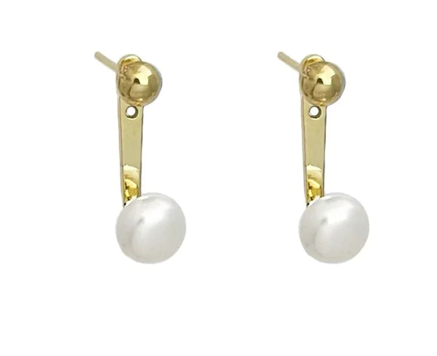 Sunflower Stud Earrings and Dangle Earrings Set