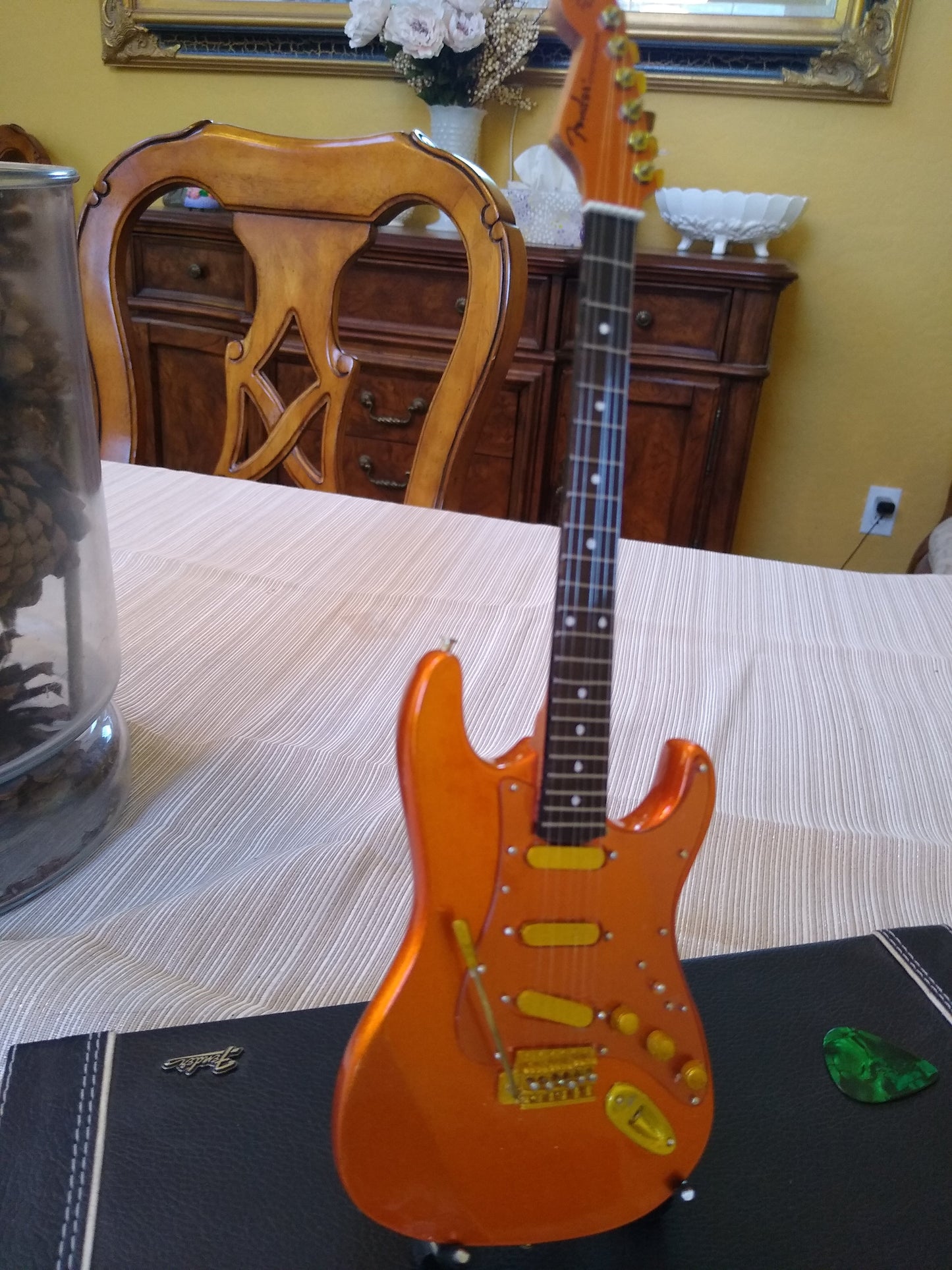 KENNY WAYNE SHEPHERD -Copperboy Fender Strat 1:4 Scale Replica Guitar ~Axe Heaven~