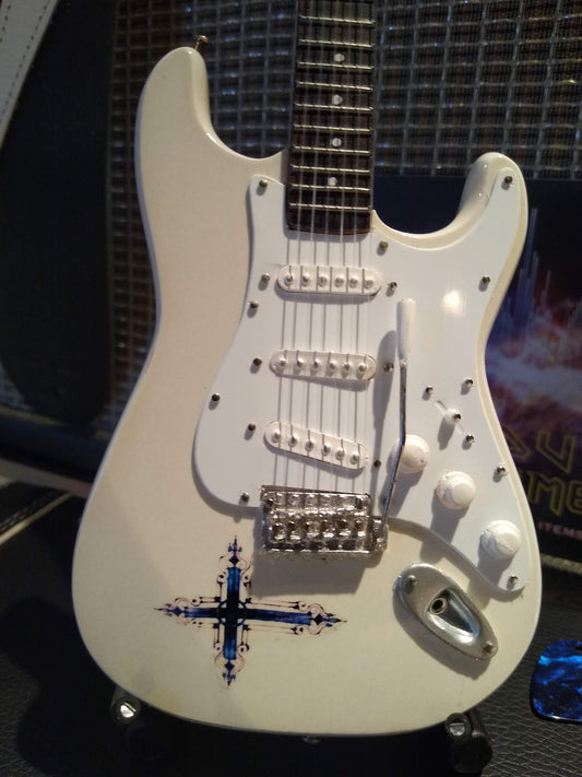 KENNY WAYNE SHEPHERD -Fender Strat Cross 1:4 Scale Replica Guitar~Axe Heaven~