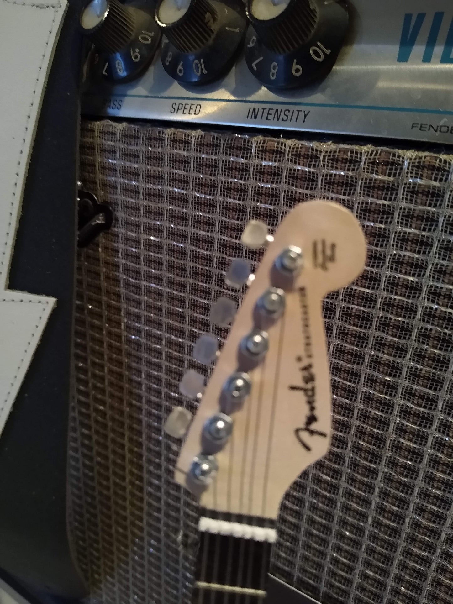 KENNY WAYNE SHEPHERD -Fender Strat Cross 1:4 Scale Replica Guitar~Axe Heaven~