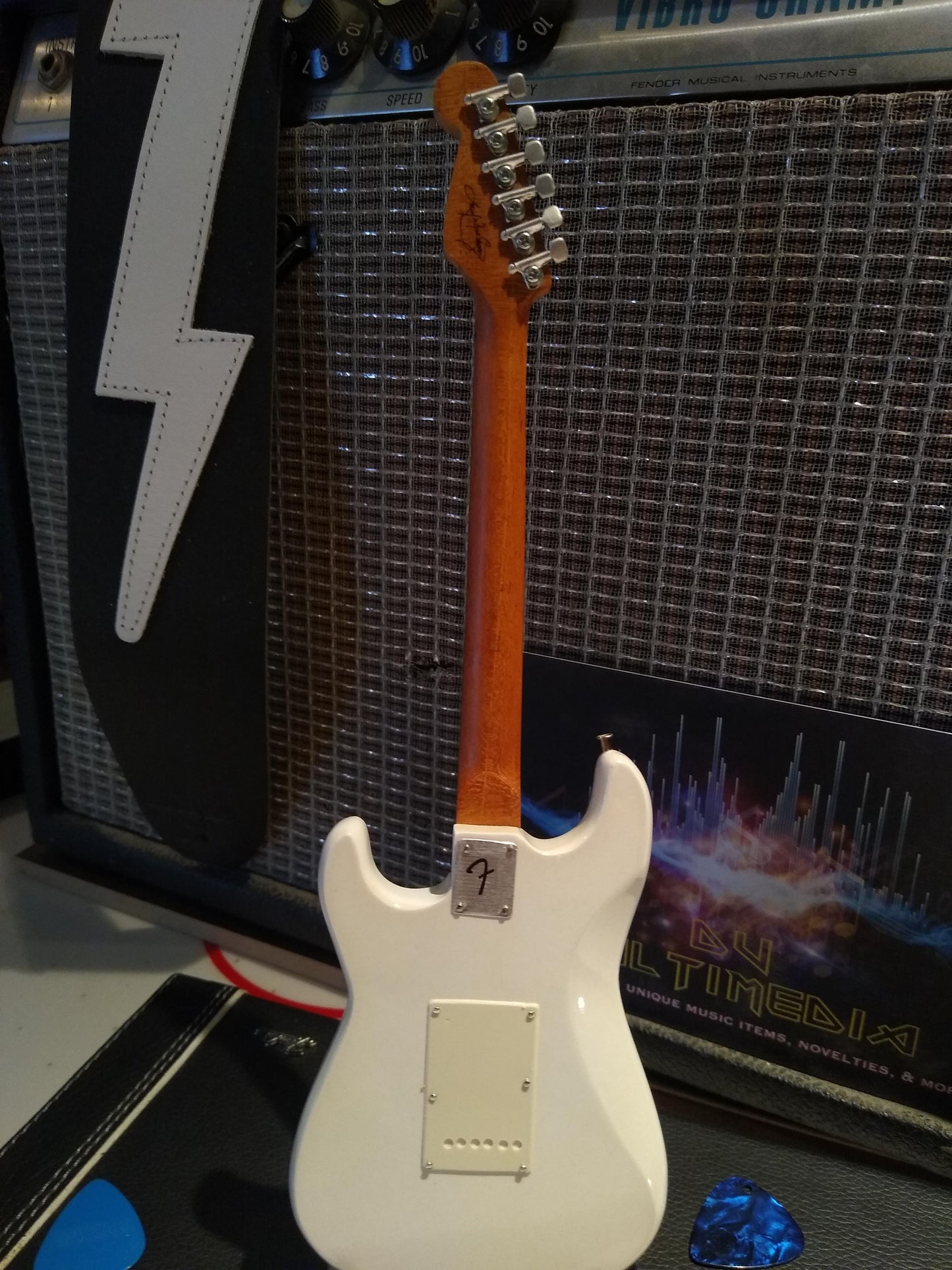 KENNY WAYNE SHEPHERD -Fender Strat Cross 1:4 Scale Replica Guitar~Axe Heaven~