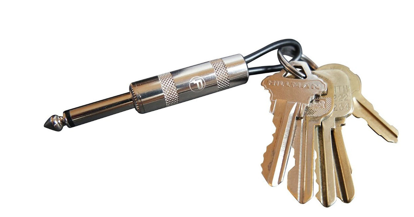 Pluginz Guitar Plug Keychain