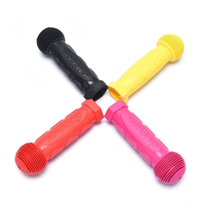 Kids Bike Bicycle Tricycle Scooter Rubber Grip Handle Handlebar Grips Anti-skid Colorful Grips Mountain Bike Grips Sponge Bike Soft Handle Grips Suitable For Road Bikes Mountain And Kids Bikes