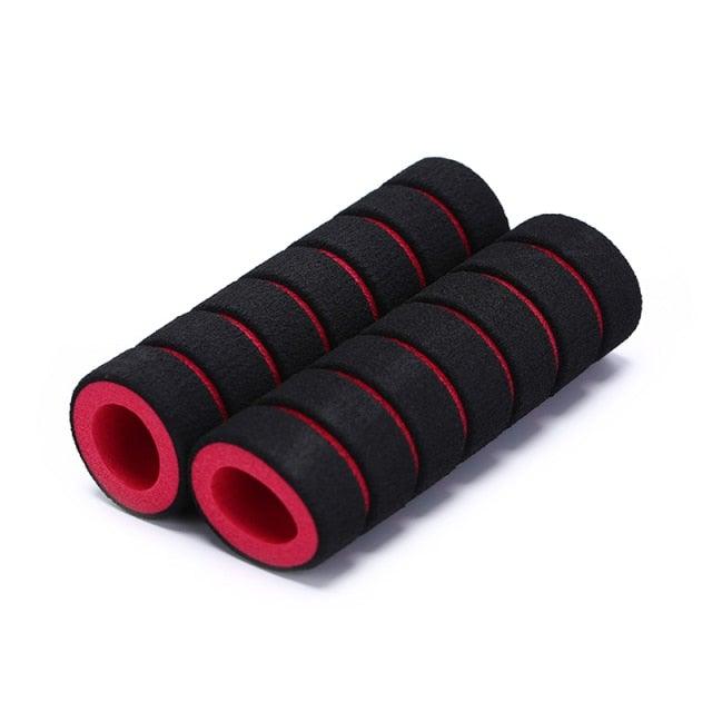 Kids Bike Bicycle Tricycle Scooter Rubber Grip Handle Handlebar Grips Anti-skid Colorful Grips Mountain Bike Grips Sponge Bike Soft Handle Grips Suitable For Road Bikes Mountain And Kids Bikes