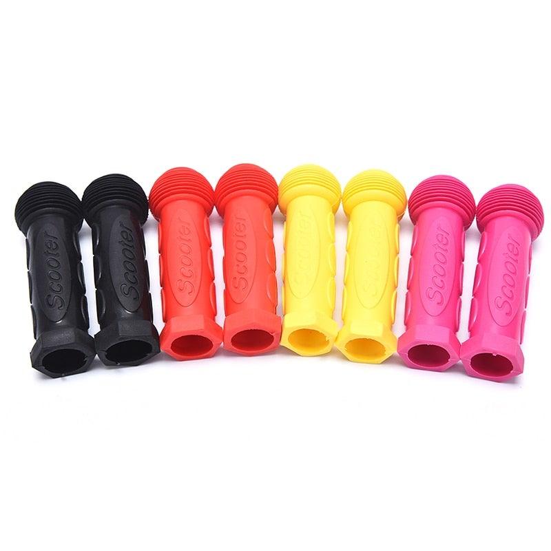 Kids Bike Bicycle Tricycle Scooter Rubber Grip Handle Handlebar Grips Anti-skid Colorful Grips Mountain Bike Grips Sponge Bike Soft Handle Grips Suitable For Road Bikes Mountain And Kids Bikes