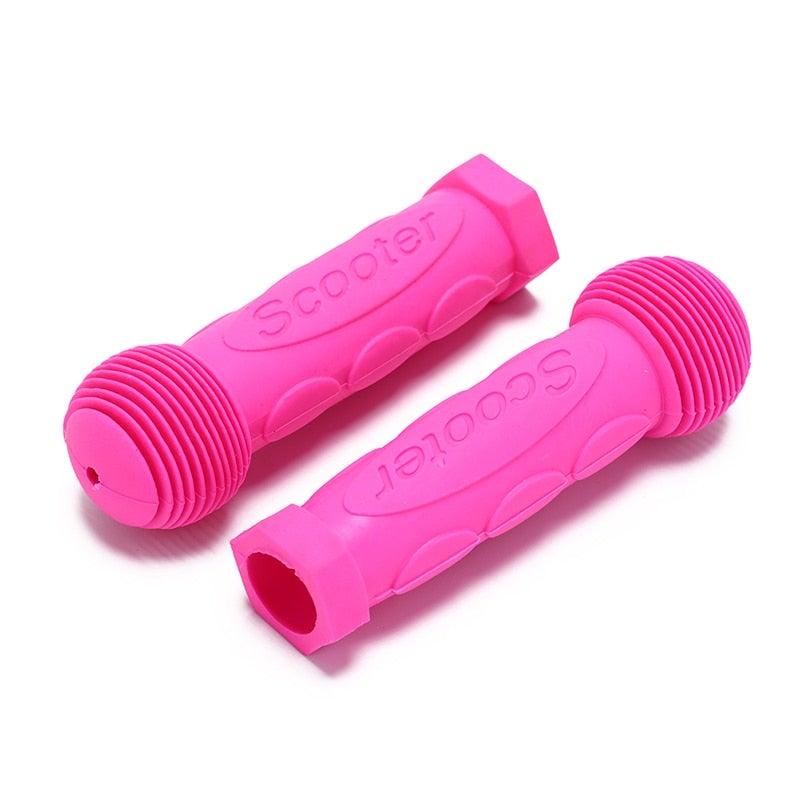 Kids Bike Bicycle Tricycle Scooter Rubber Grip Handle Handlebar Grips Anti-skid Colorful Grips Mountain Bike Grips Sponge Bike Soft Handle Grips Suitable For Road Bikes Mountain And Kids Bikes