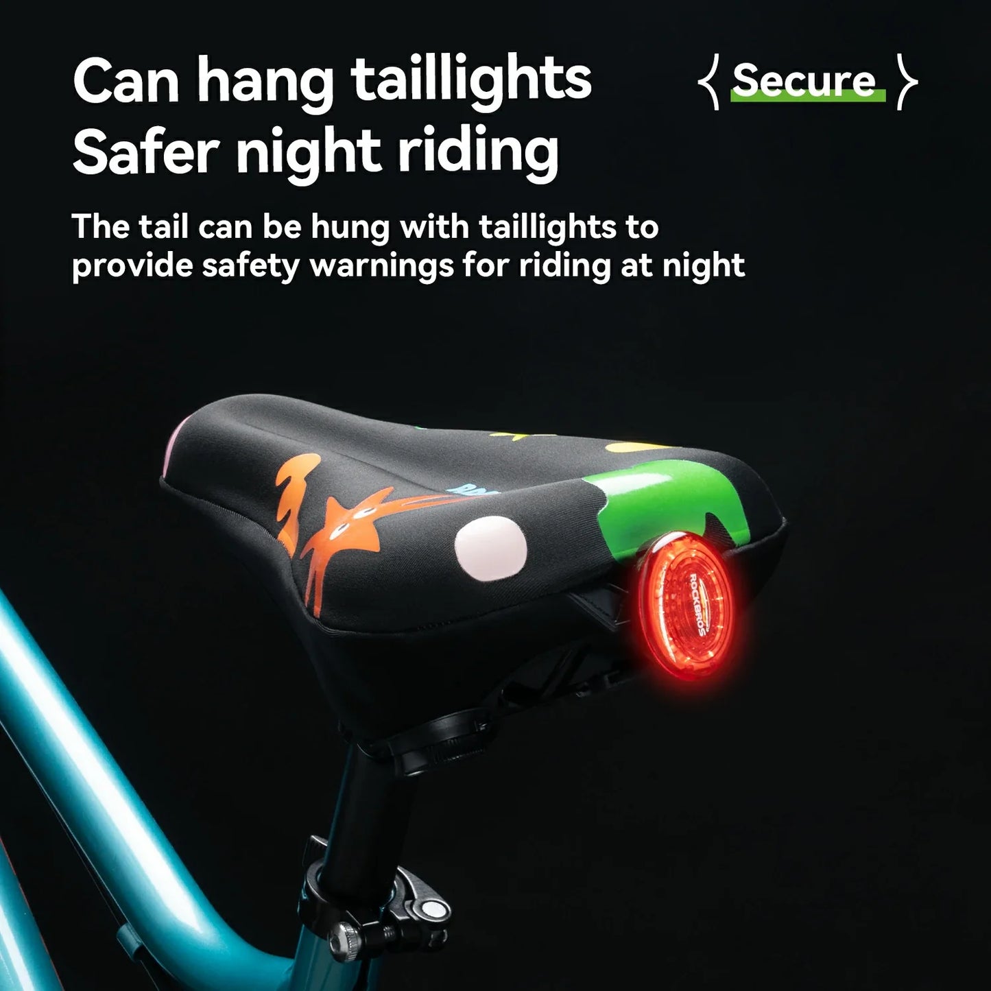 Gel Kids Bike Seat Cushion Cover