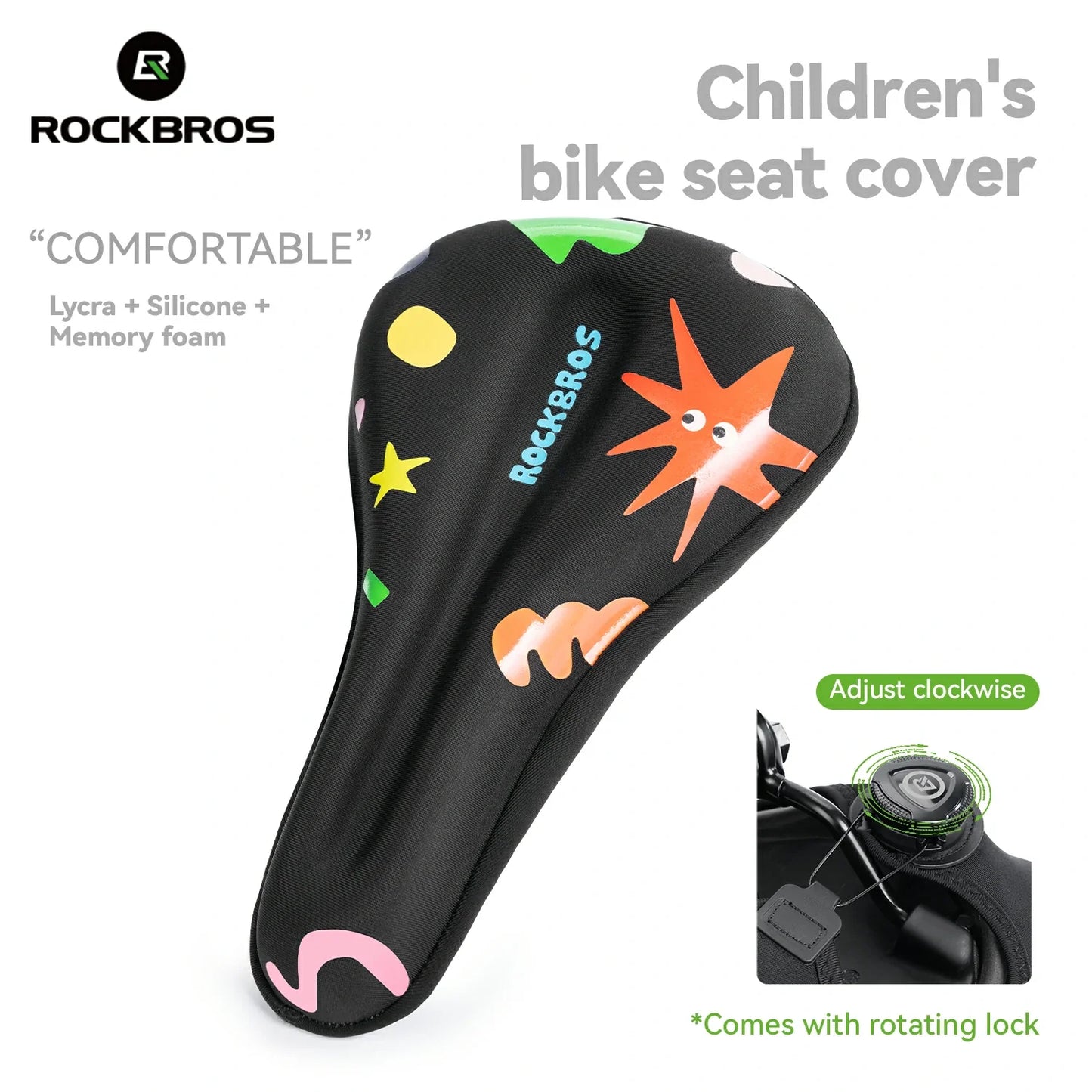 Gel Kids Bike Seat Cushion Cover
