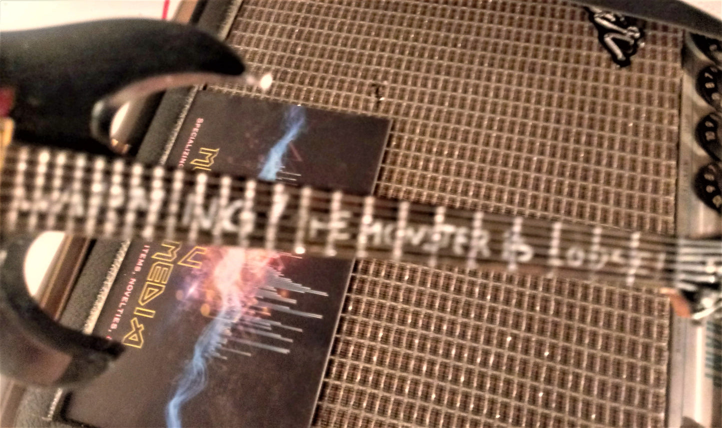 KIRK HAMMETT (Metallica) Frankenstein 1:4 Scale Replica Guitar~Axe Heaven~