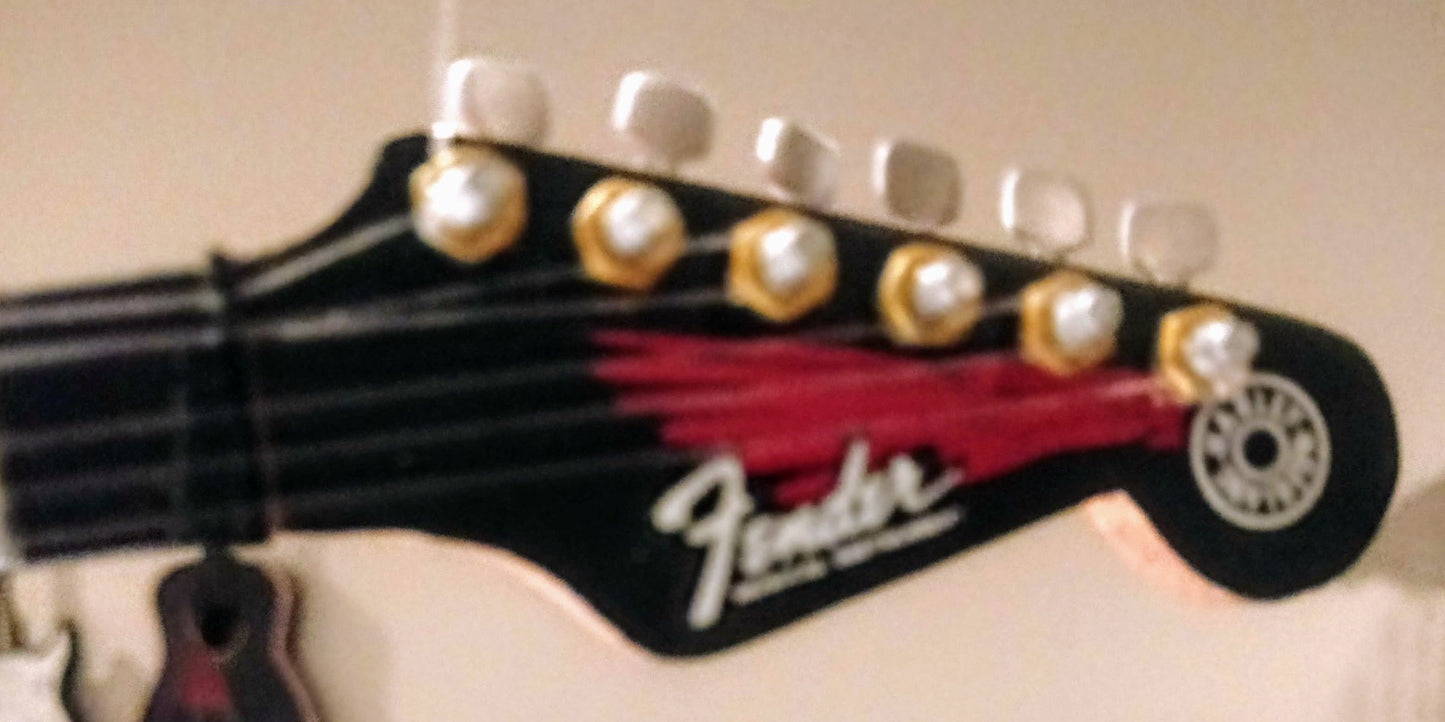 KIRK HAMMETT (Metallica) Frankenstein 1:4 Scale Replica Guitar~Axe Heaven~