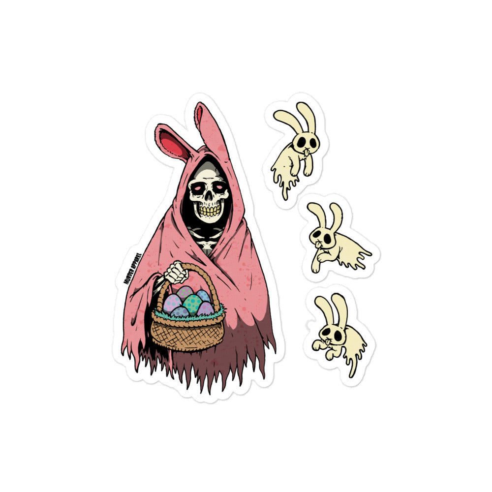 Grim Easter Sticker Sheet