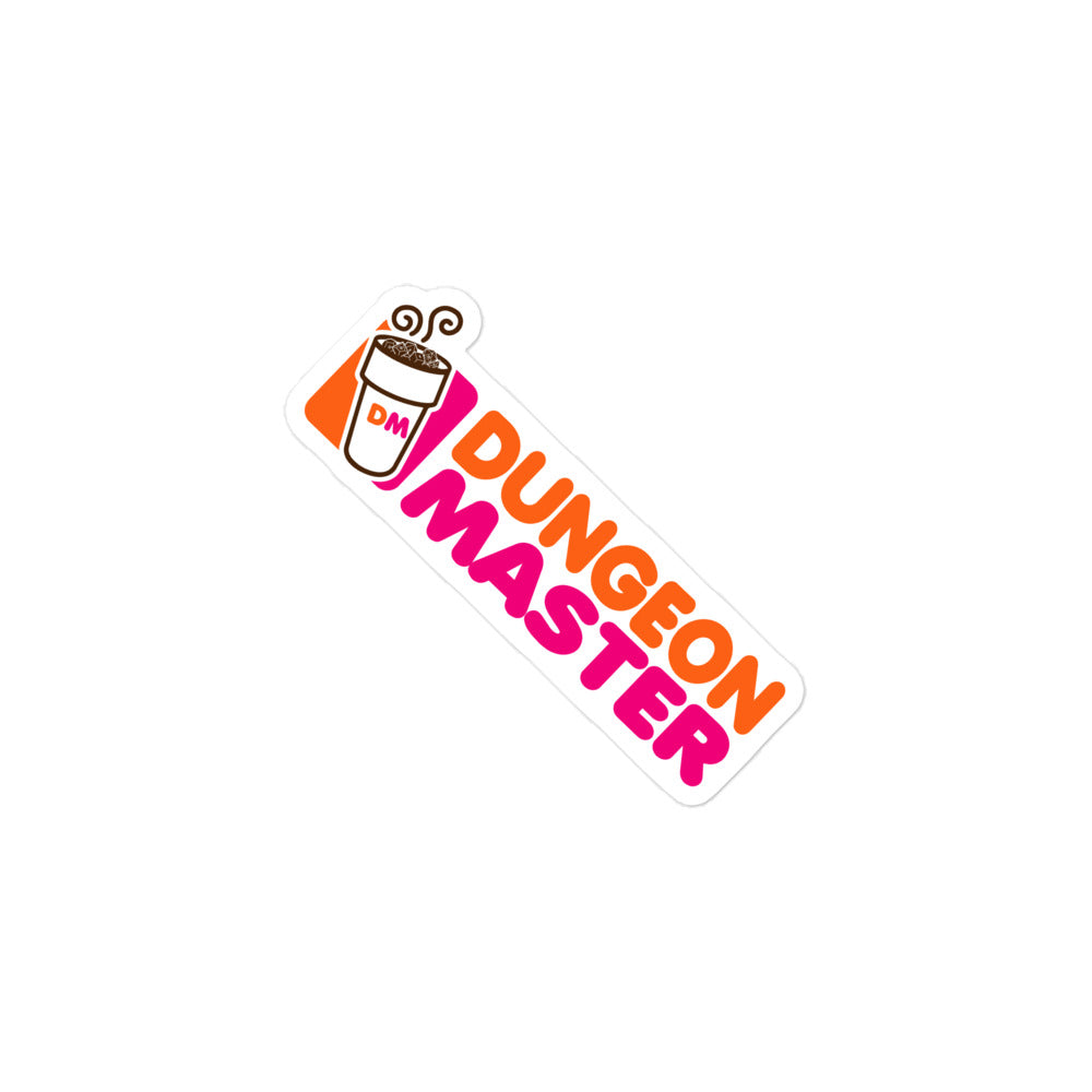 Dunkin DM - Dungeon Master Sticker