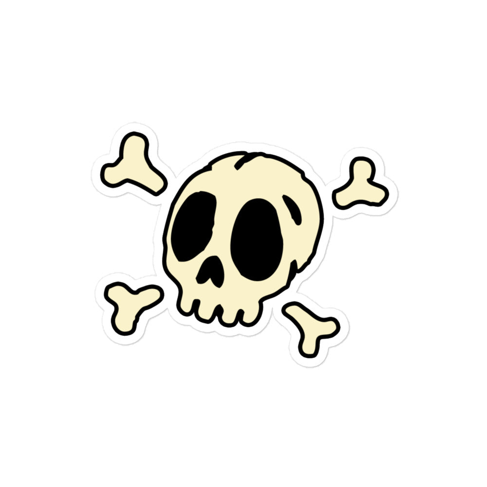 Skull And Bones Sticker