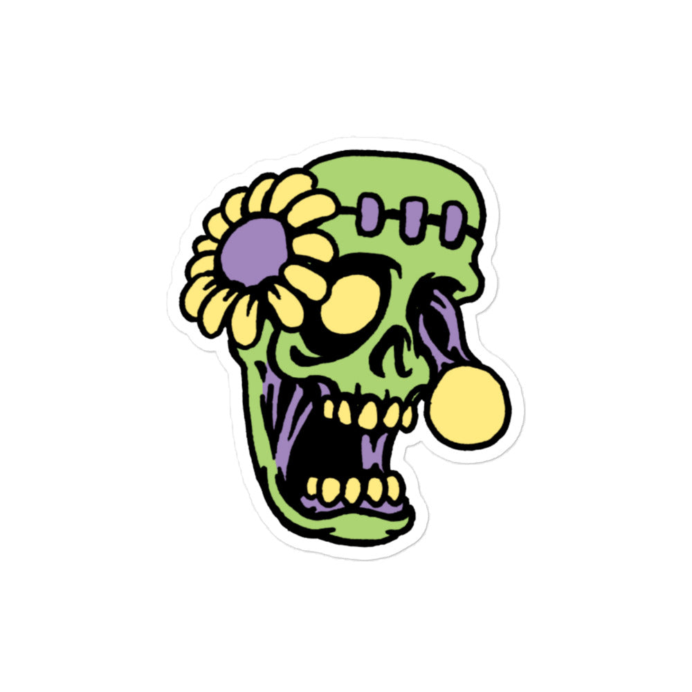 Flower Zombie Sticker