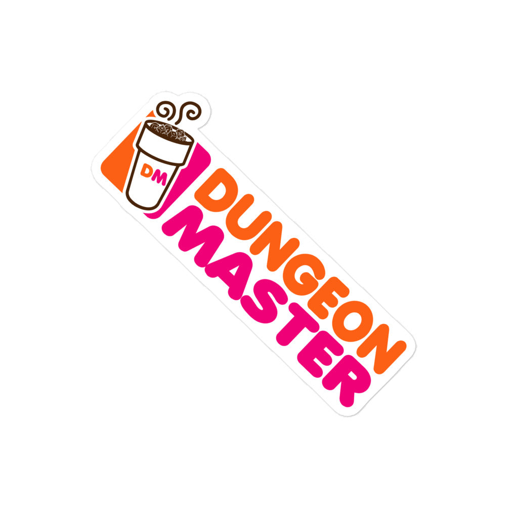 Dunkin DM - Dungeon Master Sticker
