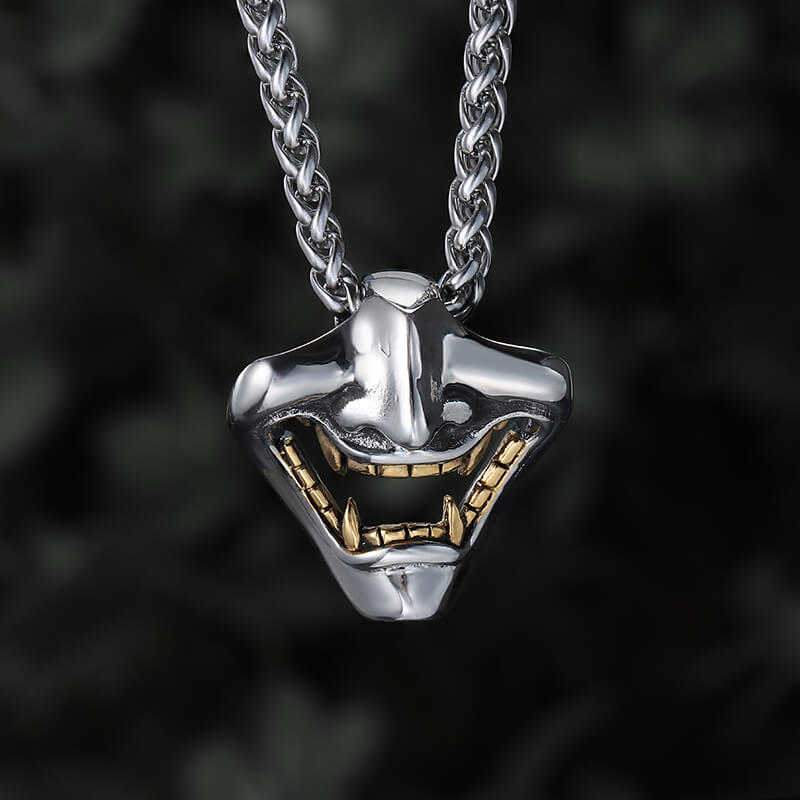 Kobe Japan Fangs Ghost Stainless Steel Pendant