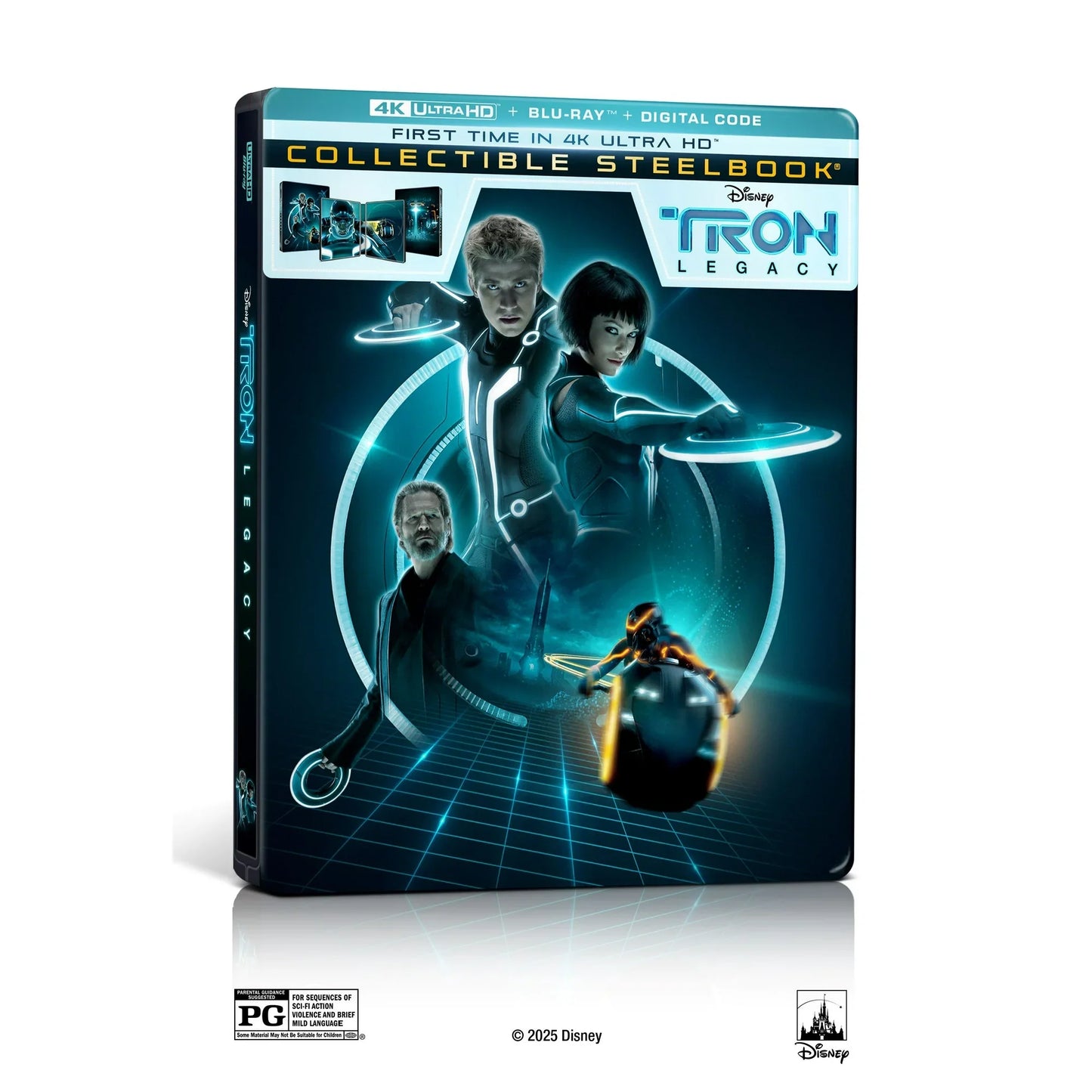 Tron Legacy - Limited Edition Steelbook (4K Ultra HD + Blu-ray + Digital)