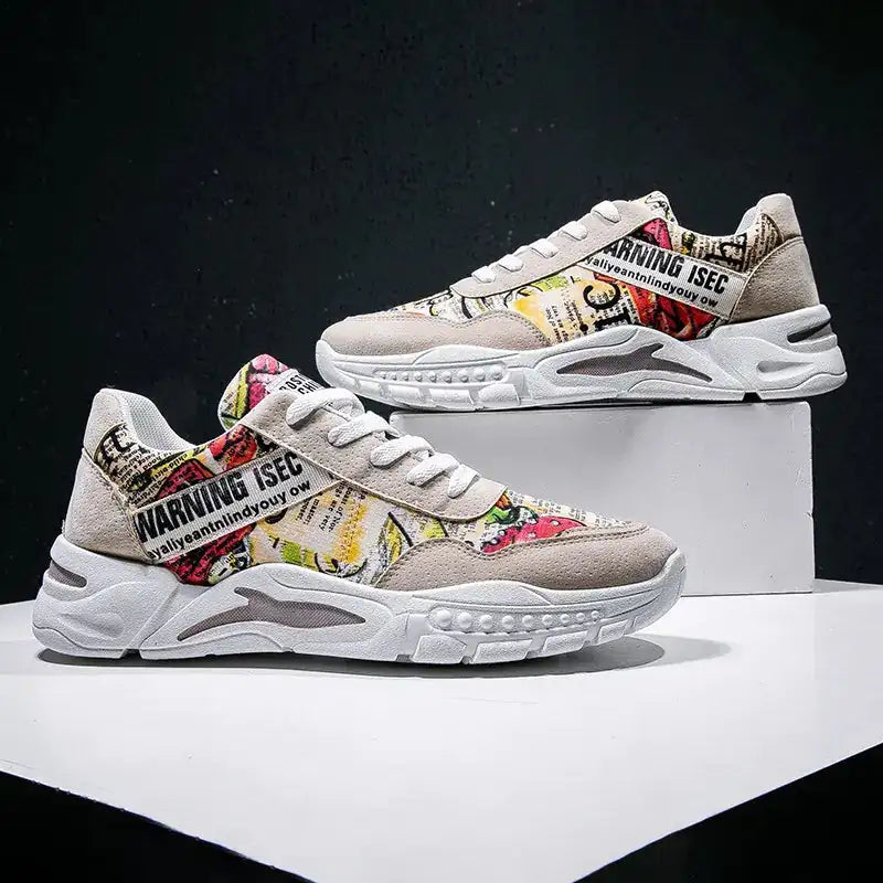 Dad Shoes, Casual Sports Shoes, Graffiti Sneakers