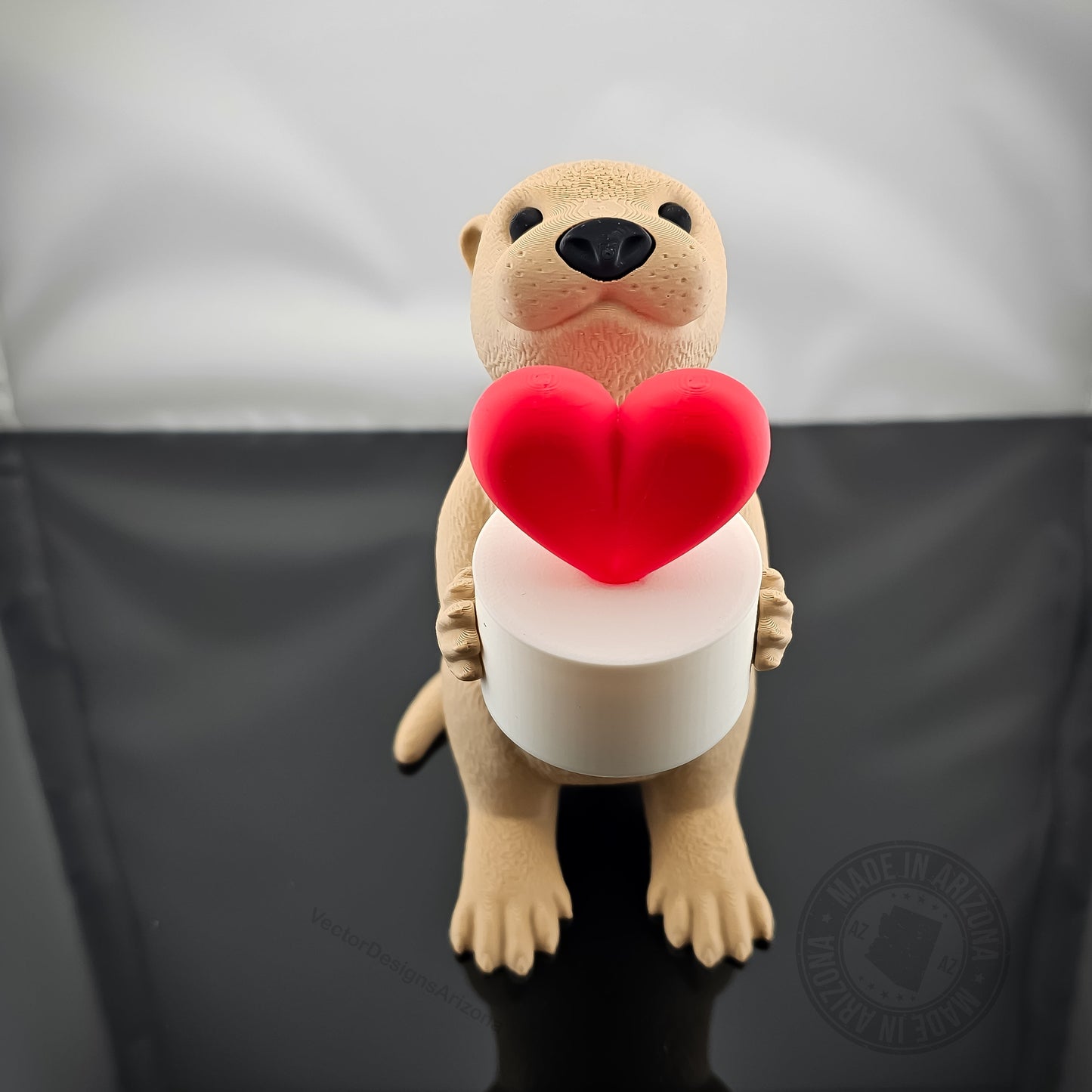 Otterly in Love LED Figurine