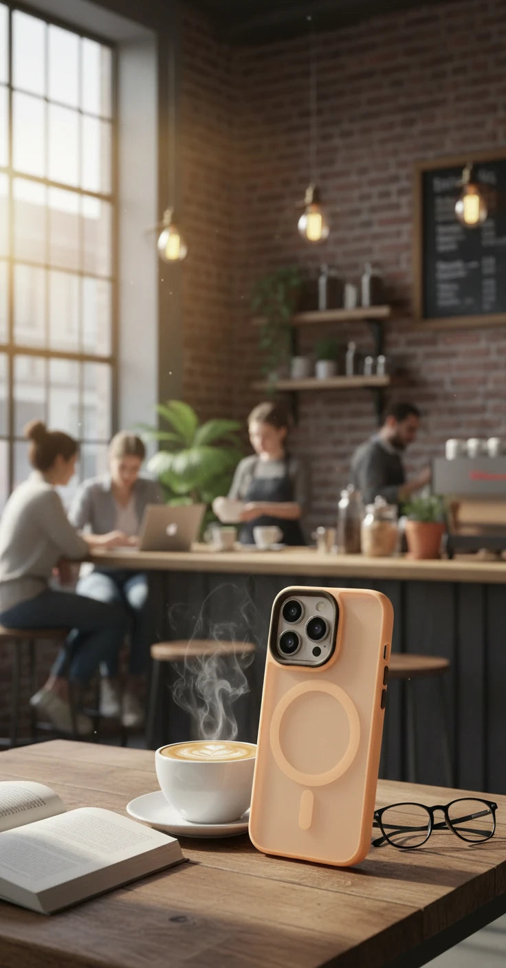 luxury phone cover Generic for Magnetic Luxury Matte Shockproof Translucent Armor Case for iPhone 15 14 13 Pro Max Plus Hard PC Bumper Cover Pink