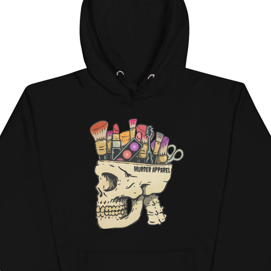 Make Up Addict Skull Hoodie