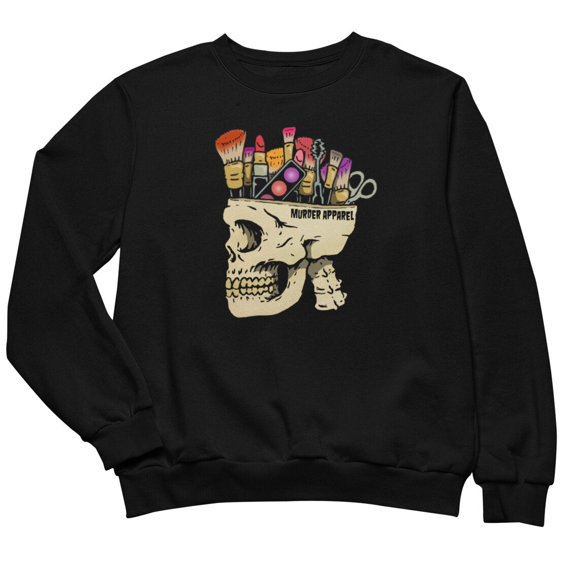 Make Up Addict Skull Sweatshirt