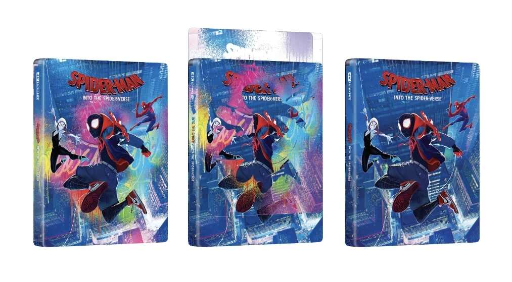 Spider-Man: Into the Spider-Verse - Manta Lab Exclusive Steelbook [Full Slip] (4K UHD + Blu-ray)