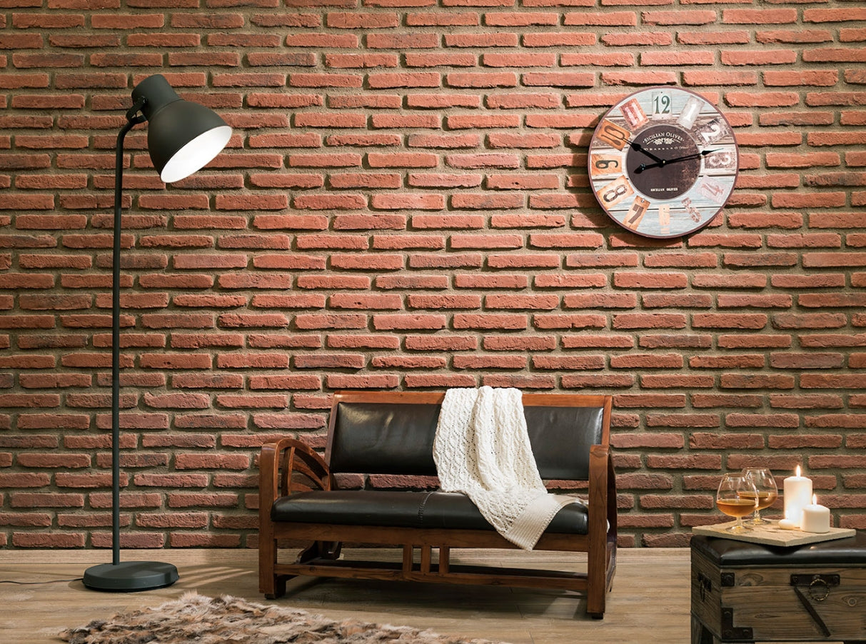 Ferrara Red Manufactured Stone Handmade Brick Veneer - Livfloors Collection