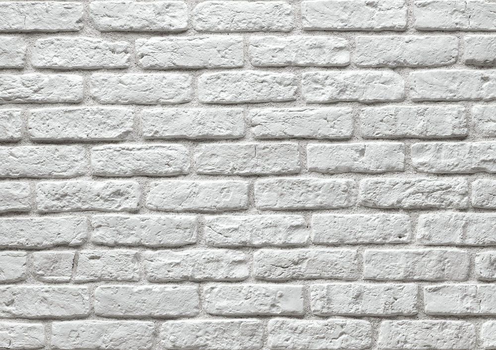 Granulbrick White Manufactured Stone Handmade Brick Veneer - Livfloors Collection